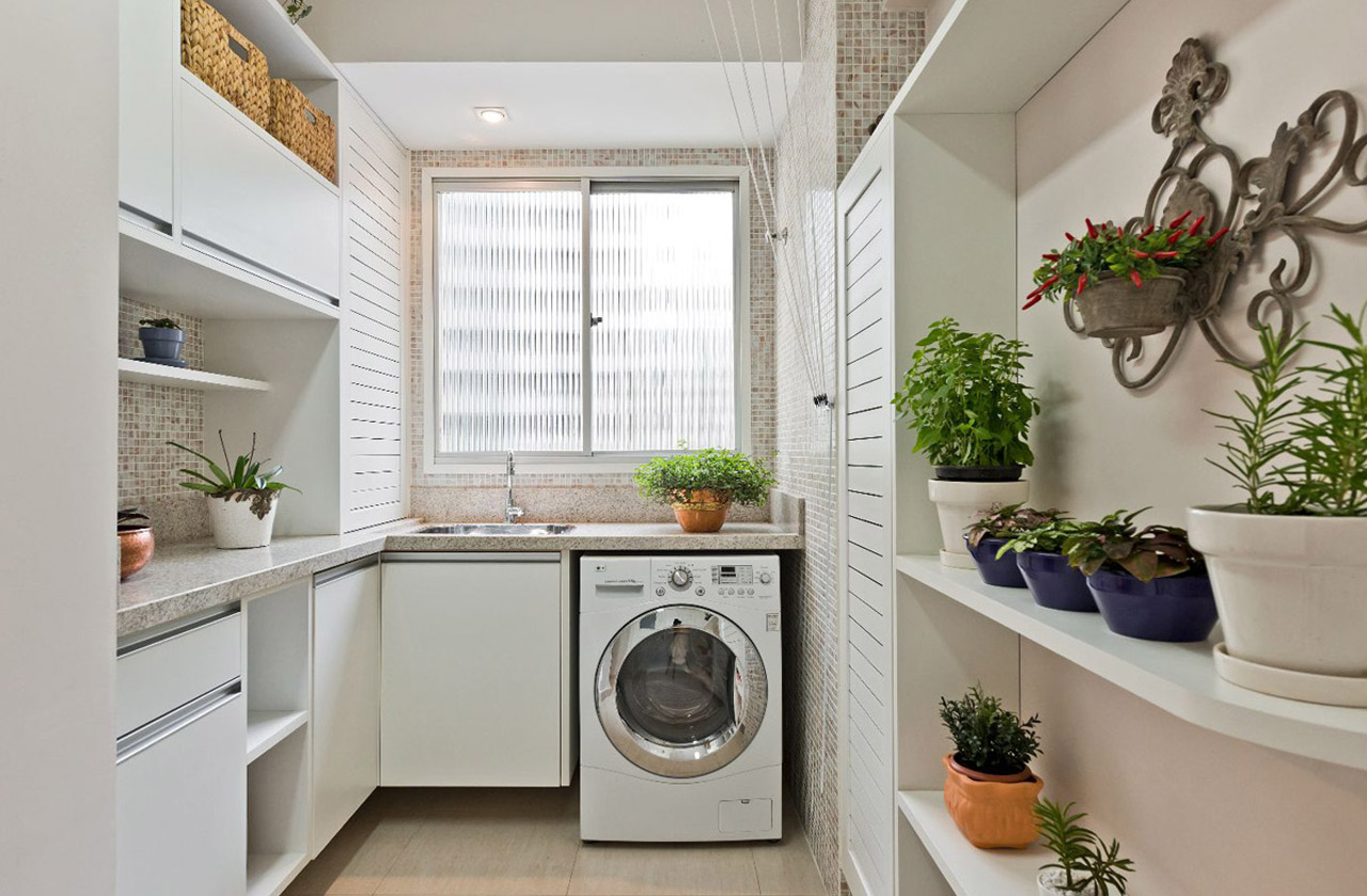 Lavanderia: como planejar de forma ideal em seu apartamento